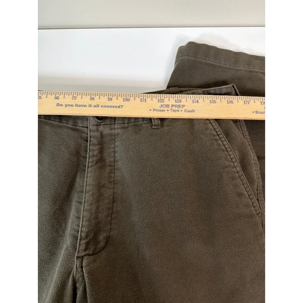 Gap Loose Fit Pants 32x30 Moleskin Chino Casual Wide Leg Retro Streetwear